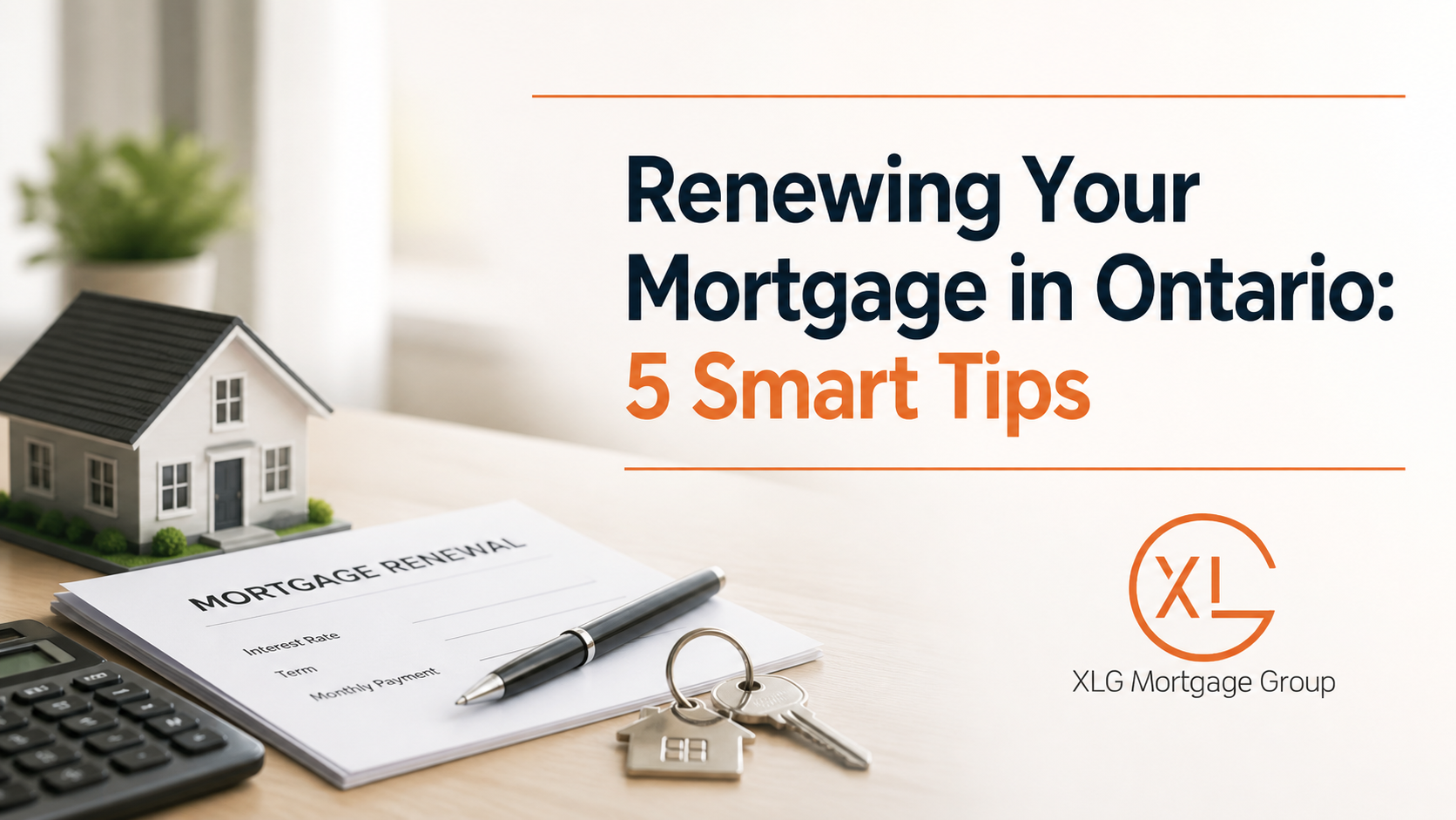 renewing your mortgage in Ontario